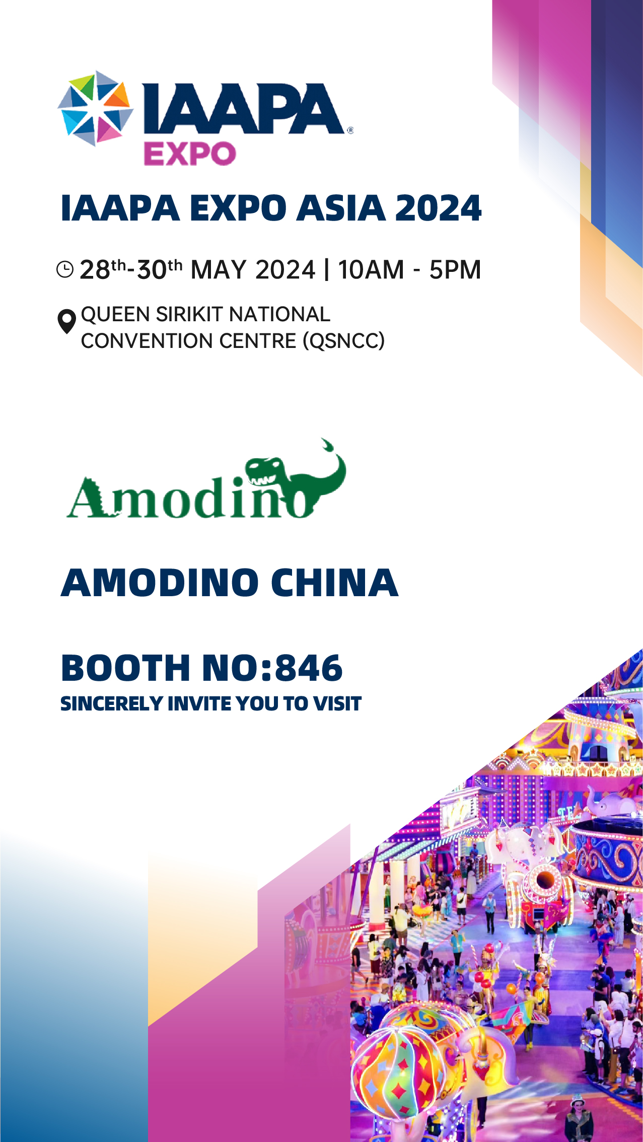 Amodino China welcomes your visit 28th-30th MAY 2024