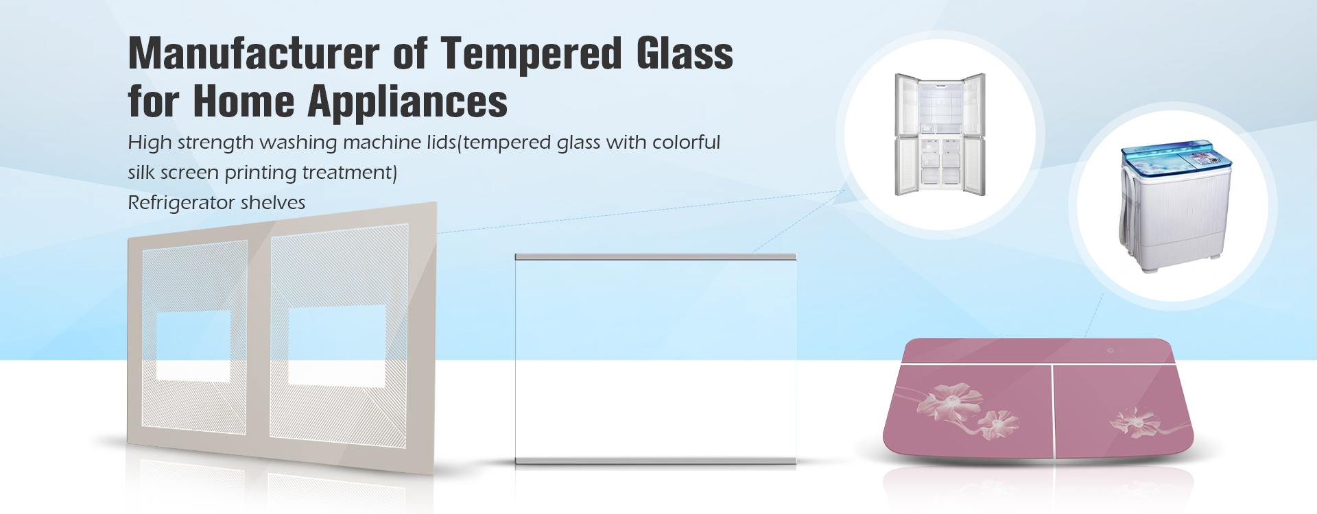 Thickness Customized Tempered Glass