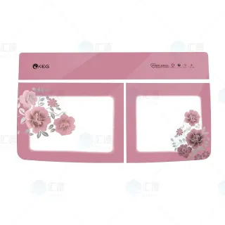 Transparent or Silk Printed Tempered Glass Panel For Twin Tub Top-Load Washing Machine Door Cover or Lids