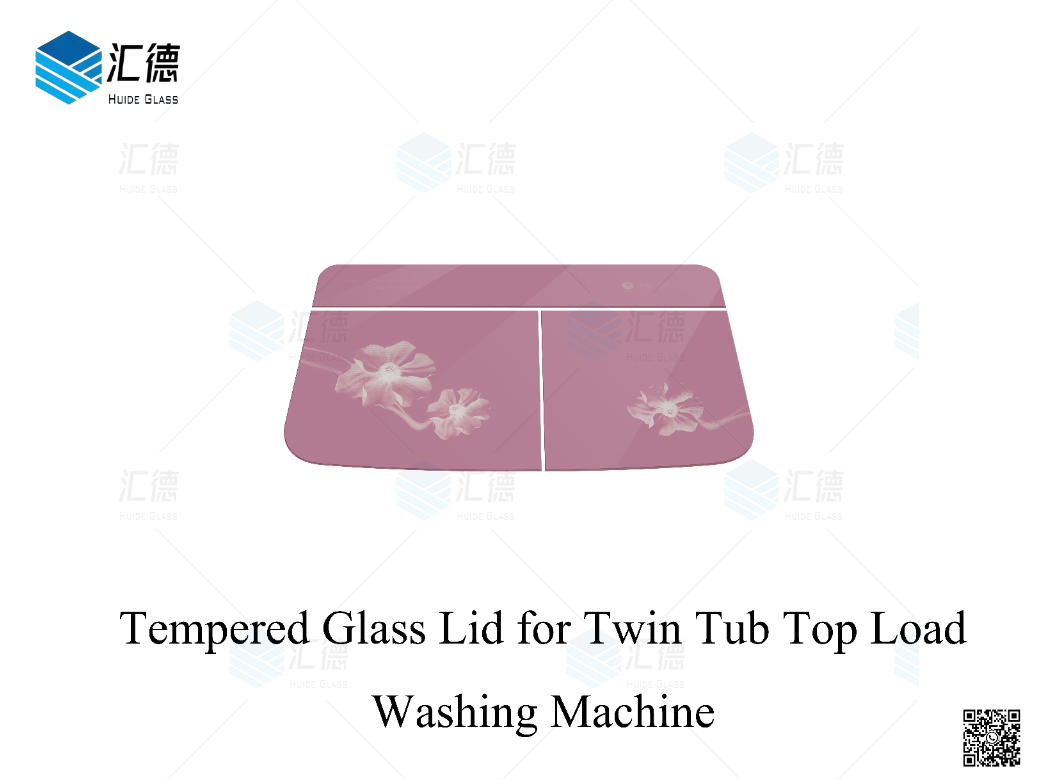 Colorful Silk Printed Toughened Glass Panel For Washing Machine Colorful Silk Printed Toughened Glass Panel For Washing Machine