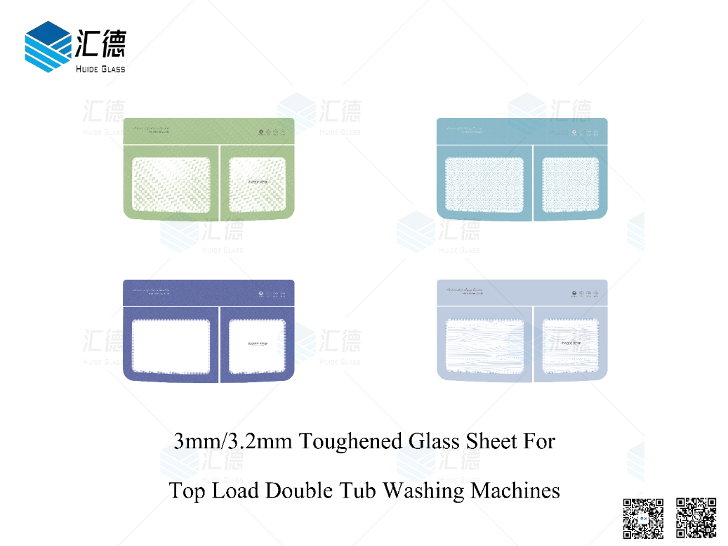 Toughened Glass Sheets for Double Top Load Washer Doors