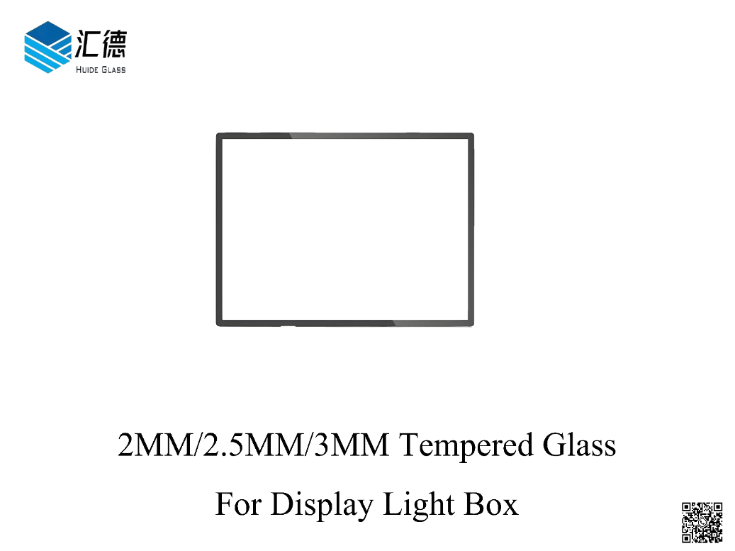 2mm Tempered Glass For Display Light Box