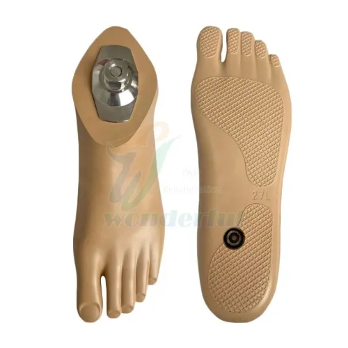 Waterproof and Non-Slip Sach Foot With Plastic Core and Adapter