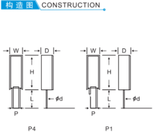 Cement Resistor SQM(RX27-5)