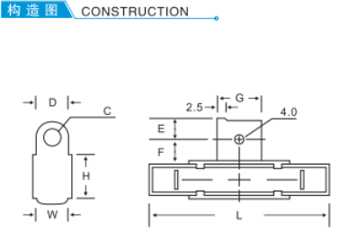 Cement Resistor SQHG(RX27-4)