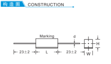 Cement Resistor SQP(RX27-1)