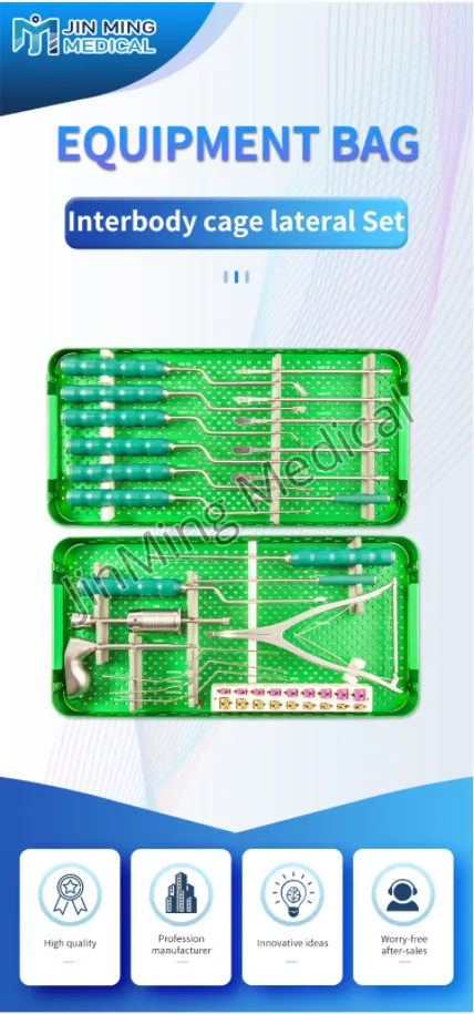 PEEK T-PAL Spacer Spinal Fixation Orthopaedic Instrument Set