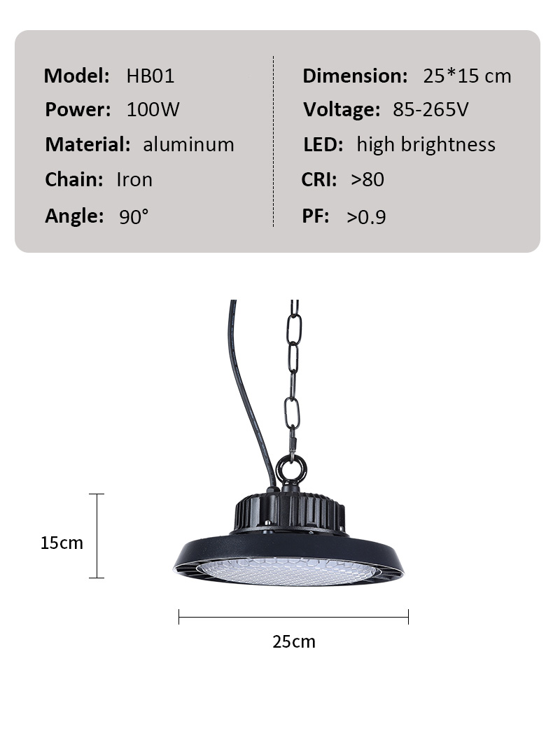 LED High Bay Light -   HB01