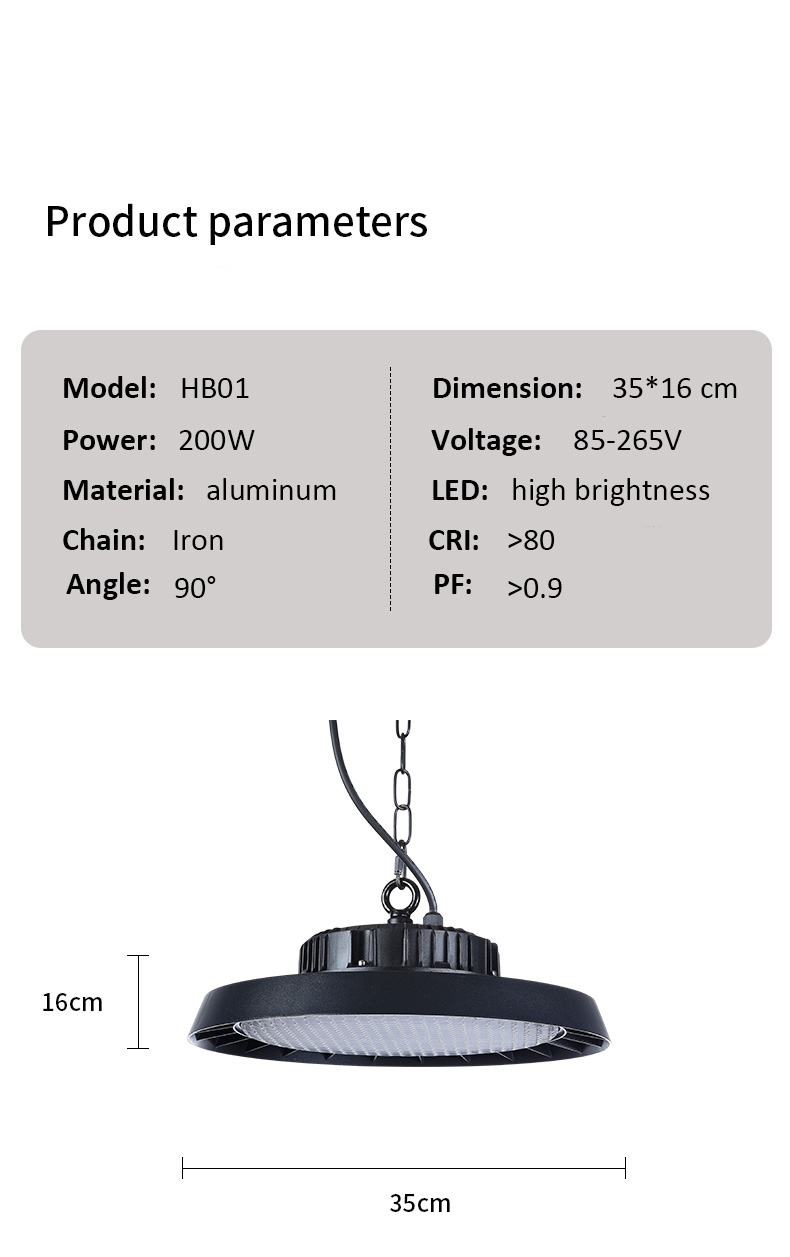 LED High Bay Light -   HB01