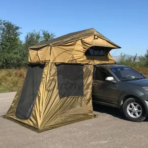 3-4 Person Extension Type Soft Car Roof Top Tent for Sale