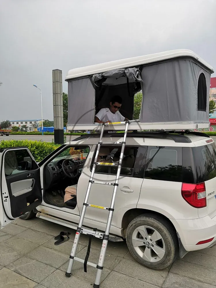 Dach-Camper-Zelt, Auto-Fiberglas-Hartschalenzelte fr LKW, SUV, Auto usw