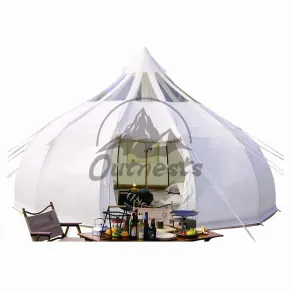 4M 5M 6M water drop star tent camping luxury tent glamping cotton or oxford tent