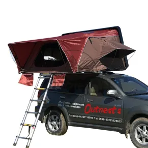 3-4 Person Extension Type ABS Shell Car Hard Shell Roof Top Tent for Sale