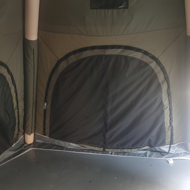 Inflatable tent ball type