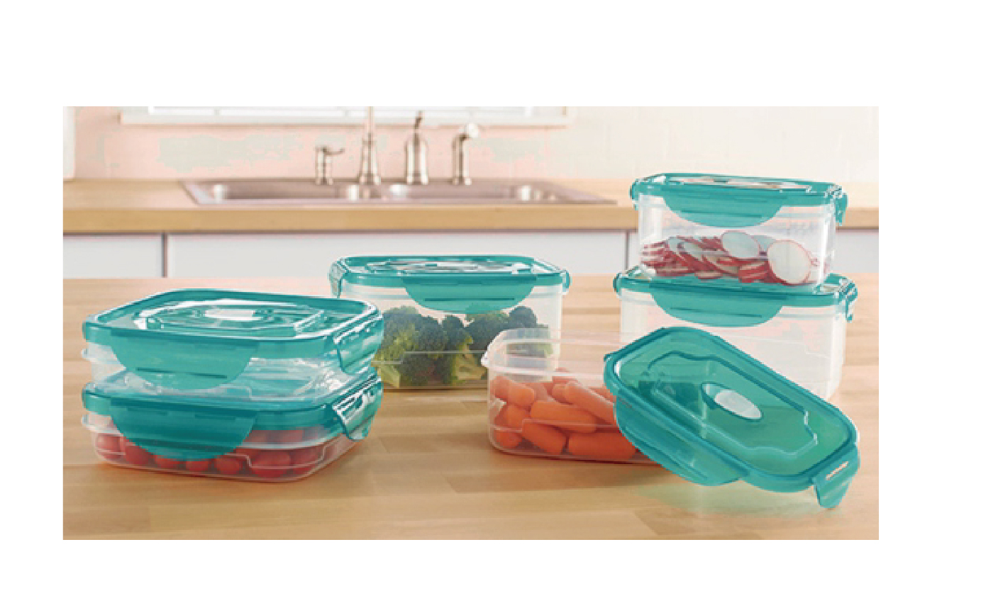 AP-7106P12 12PK Clip-Lock Container Set