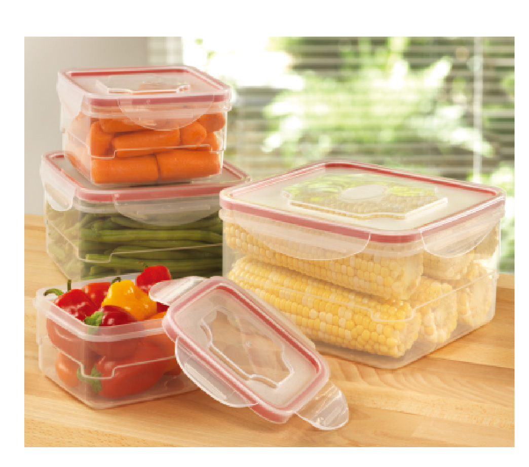 AP-35104S 8PK Food Storage Container Set  Capacity:400ML/740ML/