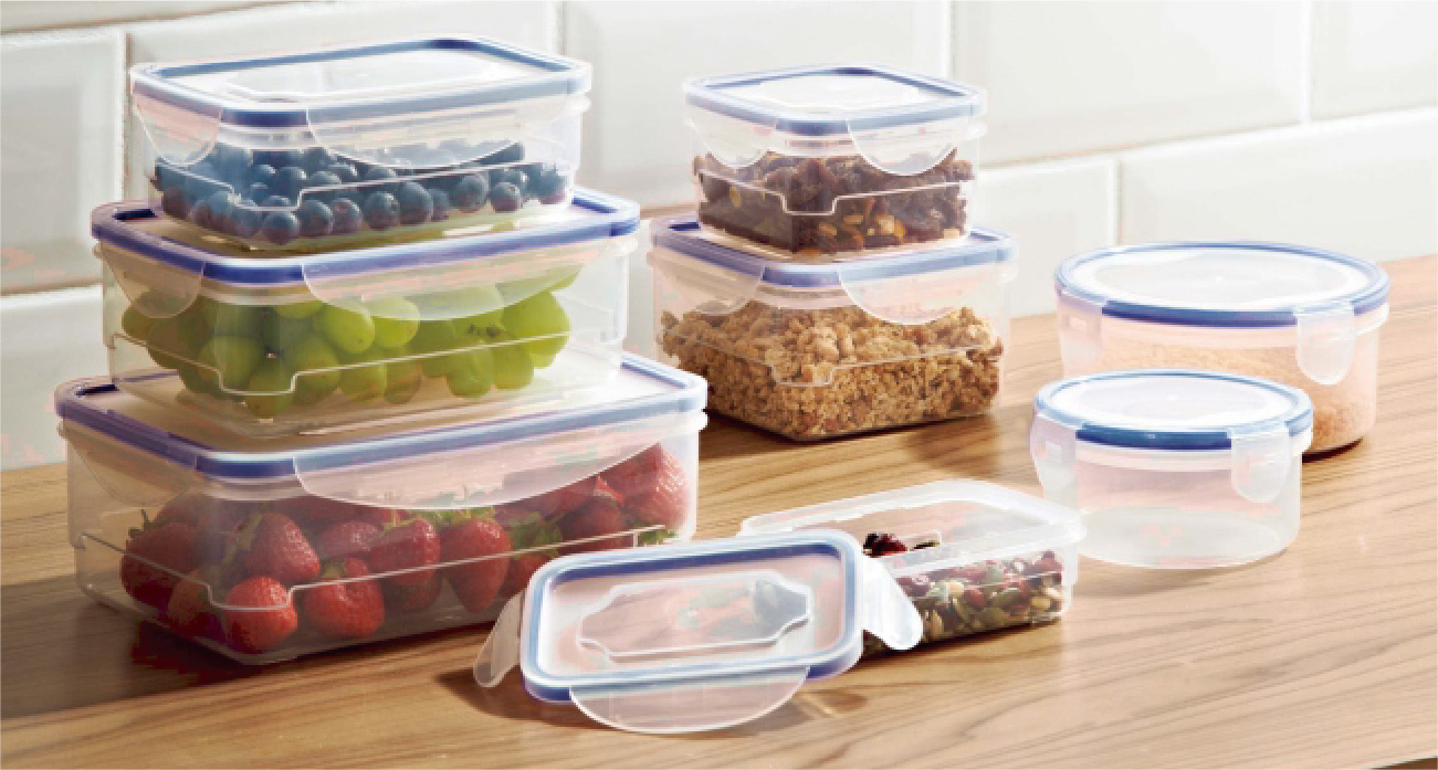 AP-35116 14PK Rectangle Food Container Set