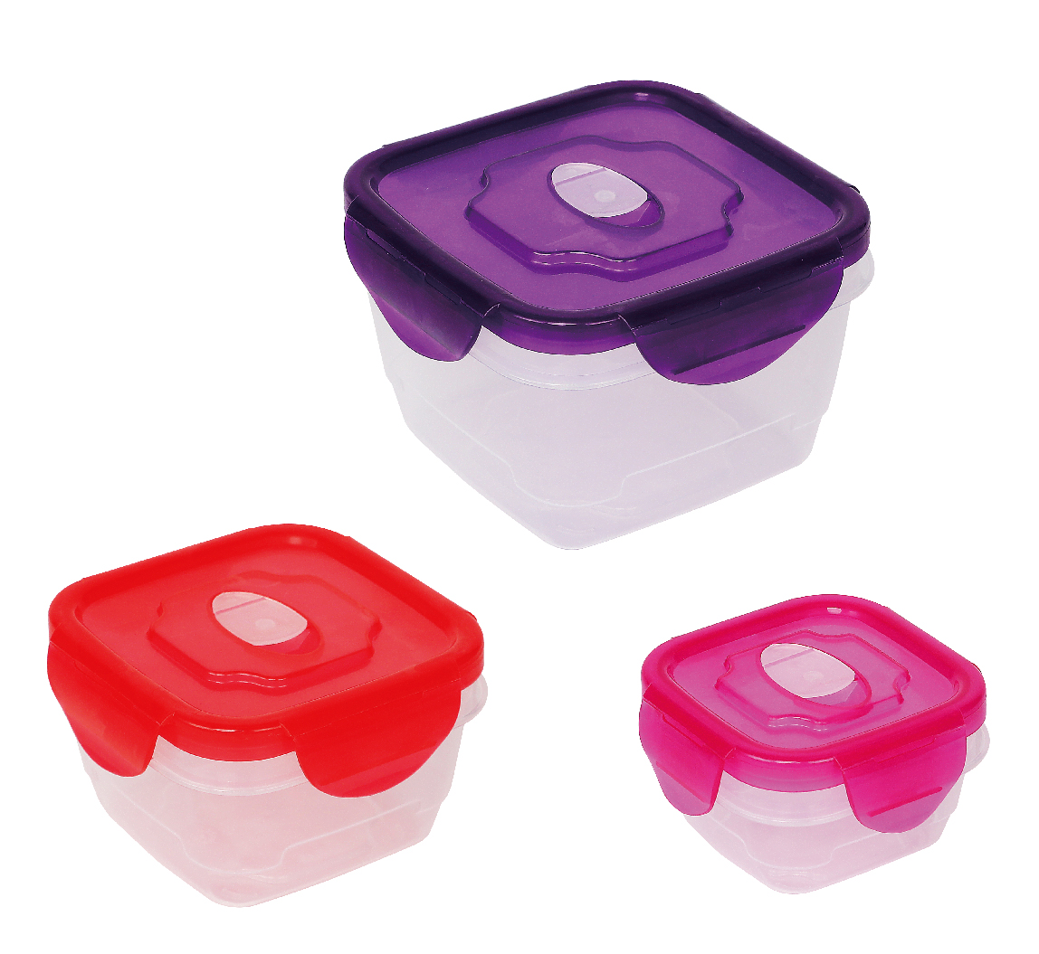 AP-2031-24S 6PK Square Food Storage Container Set