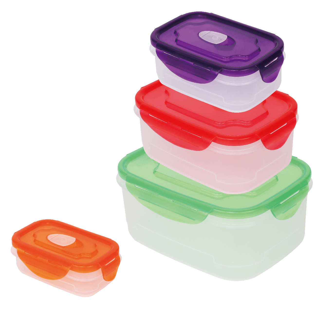 AP-2036-14R 8PK Rectangle Food Storage Container Set