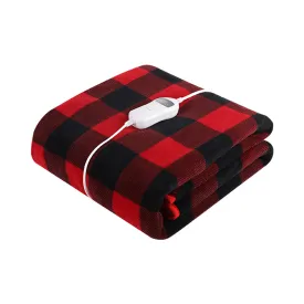 Electric Heated Throw Blanket, Plaid Heating Throws, Cute Plush Blankets CE/GS/RoHS/REACH Certified, Machine Washable