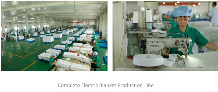 Golden Supplier China Factory Customized 230V Heated Bed Warmer Electric Blanket