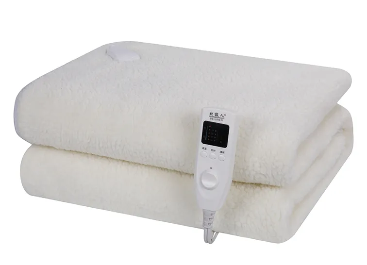 Golden Supplier China Factory Customized 230V Heated Bed Warmer Electric Blanket