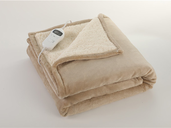 extremely soft flannel fleece heated throw electric overblanket