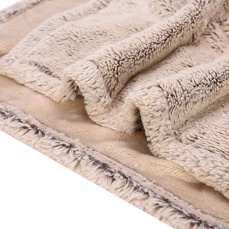 PV Fleece Luxurious Electric Heated Throw Blanket Soft and Fluffy Blankets