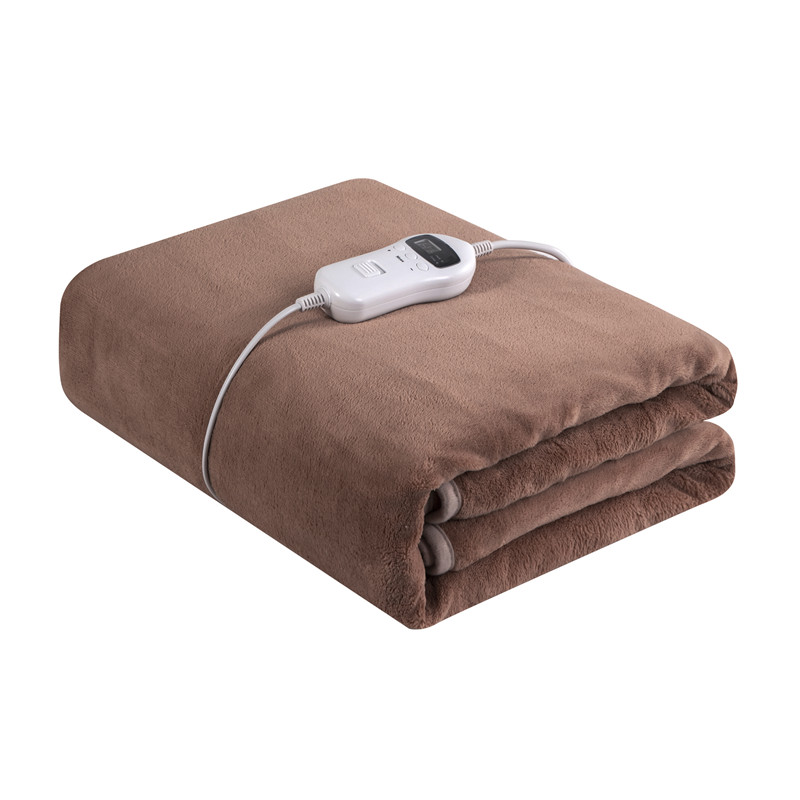 Double Sided Soft Flannel Fleece Electric Heated Throw