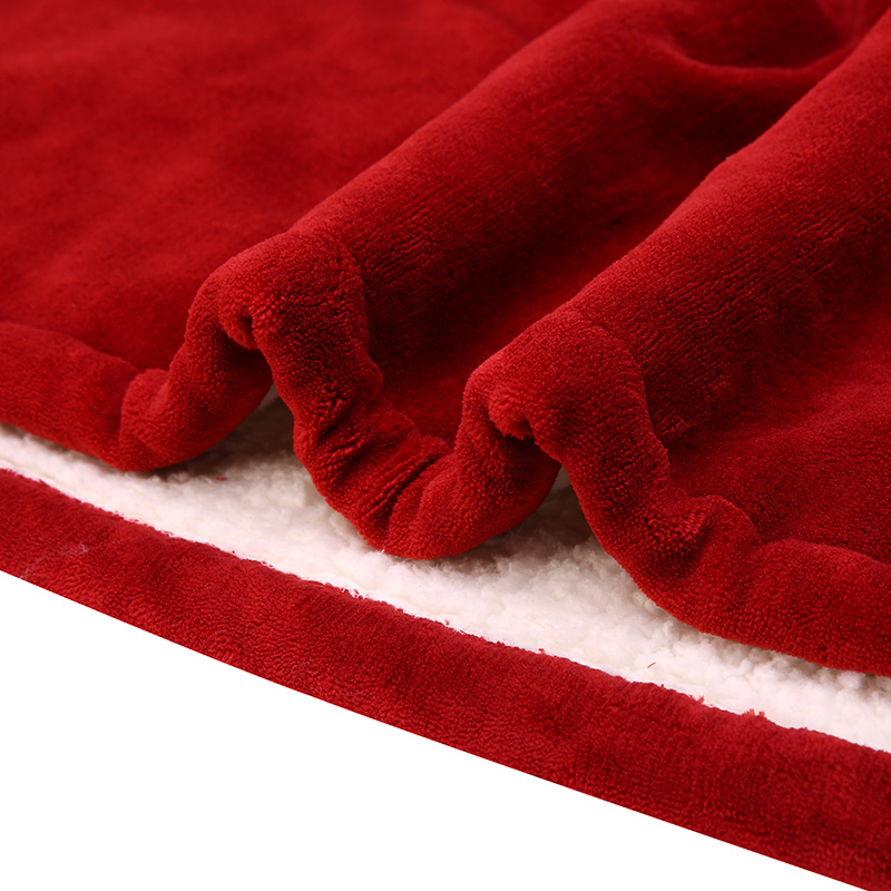 Luxuriously Cosy Reversible Coral Fleece Electric Heated Overblanket