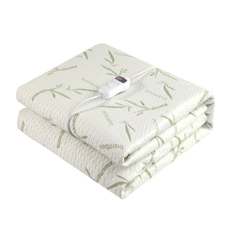 Antibacterial Bamboo Quilted Electric Blanket