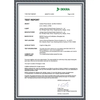 KEMA Test Report QLFM-24KV-30000A