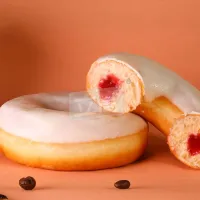 Quick-Frozen 50g Original Donut (Contains Powdered Sugar)