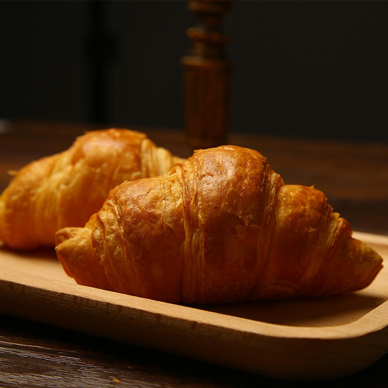 Croissant With Egg Yolk Filling