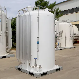 CE standard low-temperature storage tank 3-5m³ Miniature bulk liquid nitrogen storage tank