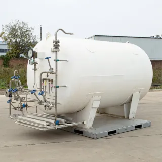 3m³ LNG horizontal storage tank