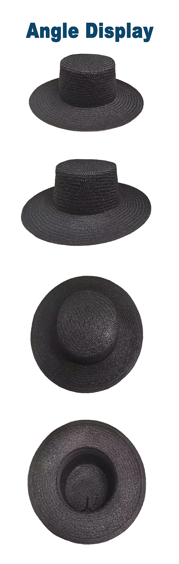 wide brim traveling beach straw hat