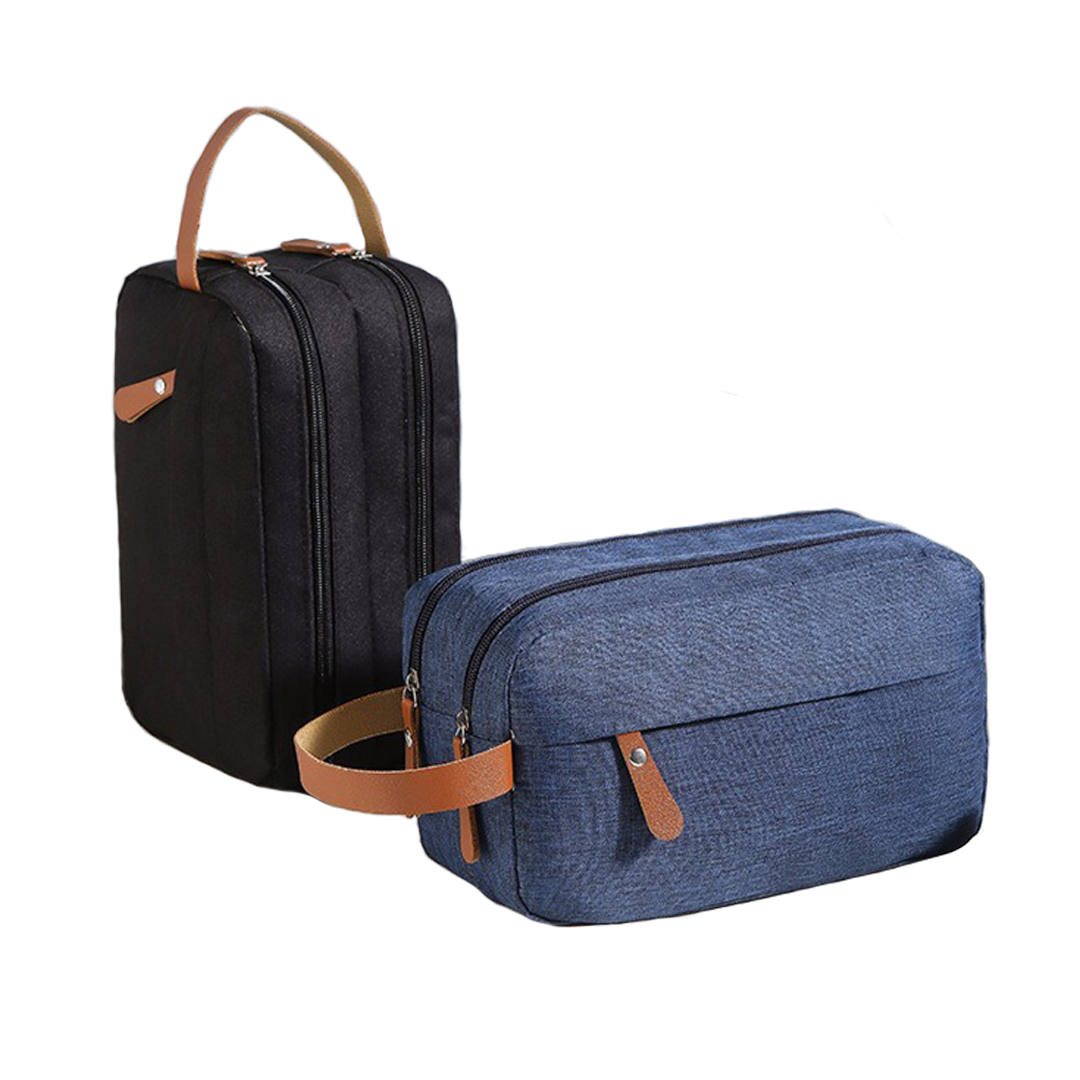 handle cosmetic bag for men