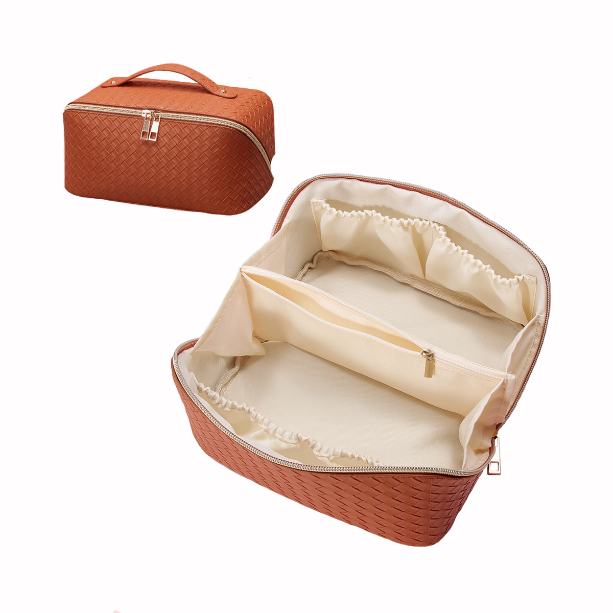 large capacity multi-functional cosmetic bag