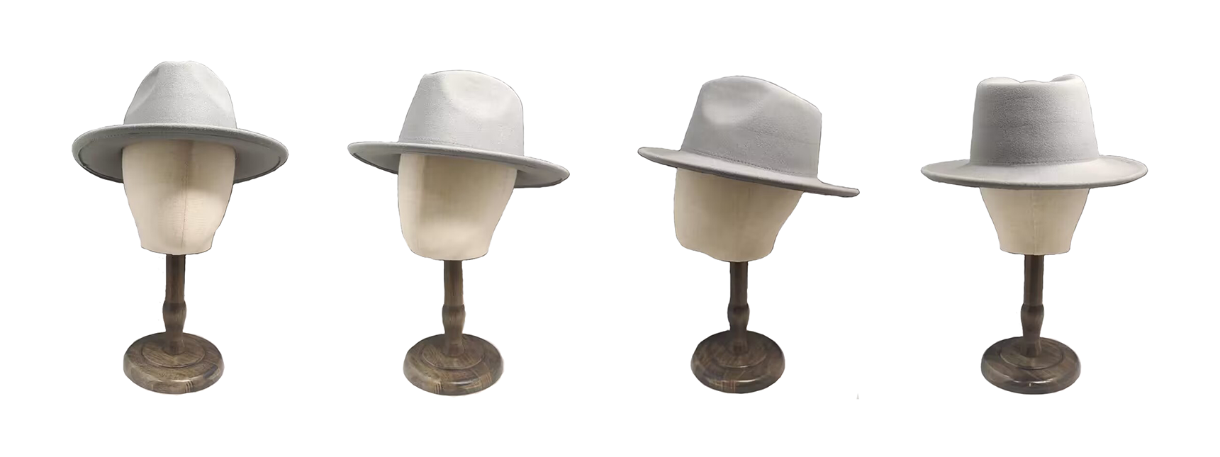 wide brim fedora hat for four season