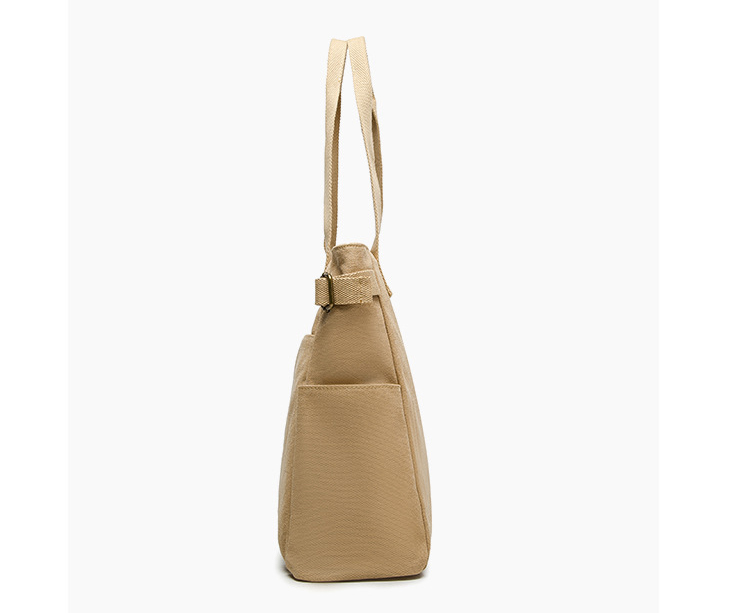 student single-shoulder canvas bag