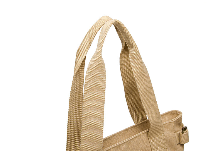 student single-shoulder canvas bag