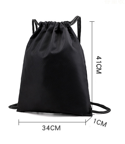 waterproof 600 D polyester drawstring bag