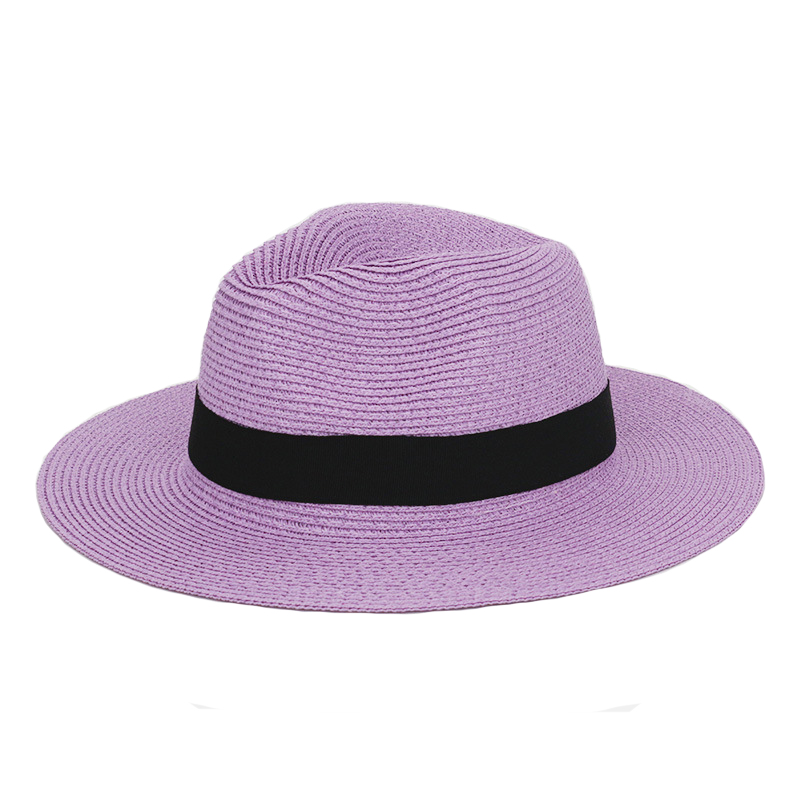 foldable wide brim Panama straw hat