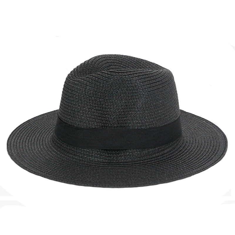 foldable wide brim Panama straw hat