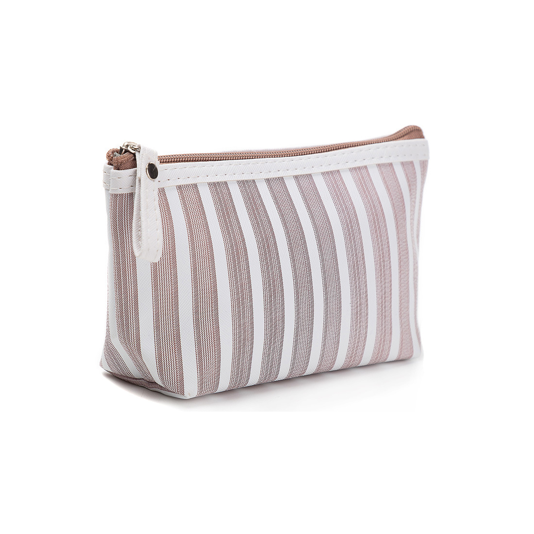 striped waterproof washing cosmetic bag