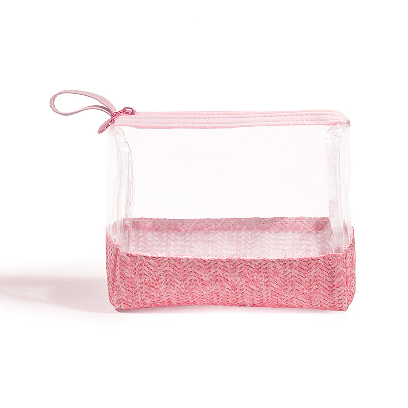 grass knitted cosmetic bags