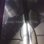Stainless Steel Sheet with Etched Finish