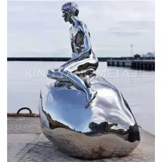 Stainless Steel Sculpture Statue
