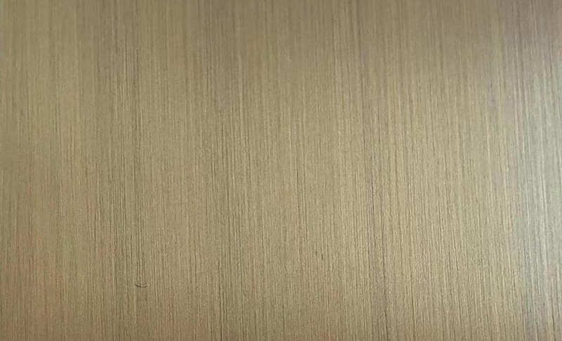 Antique Bronze Hairline Stainless Steel Sheet